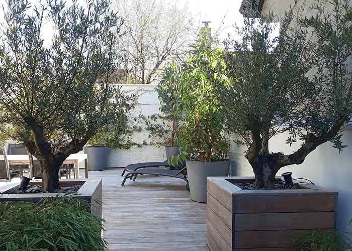 Large House Terrace Entrance Le Touquet *